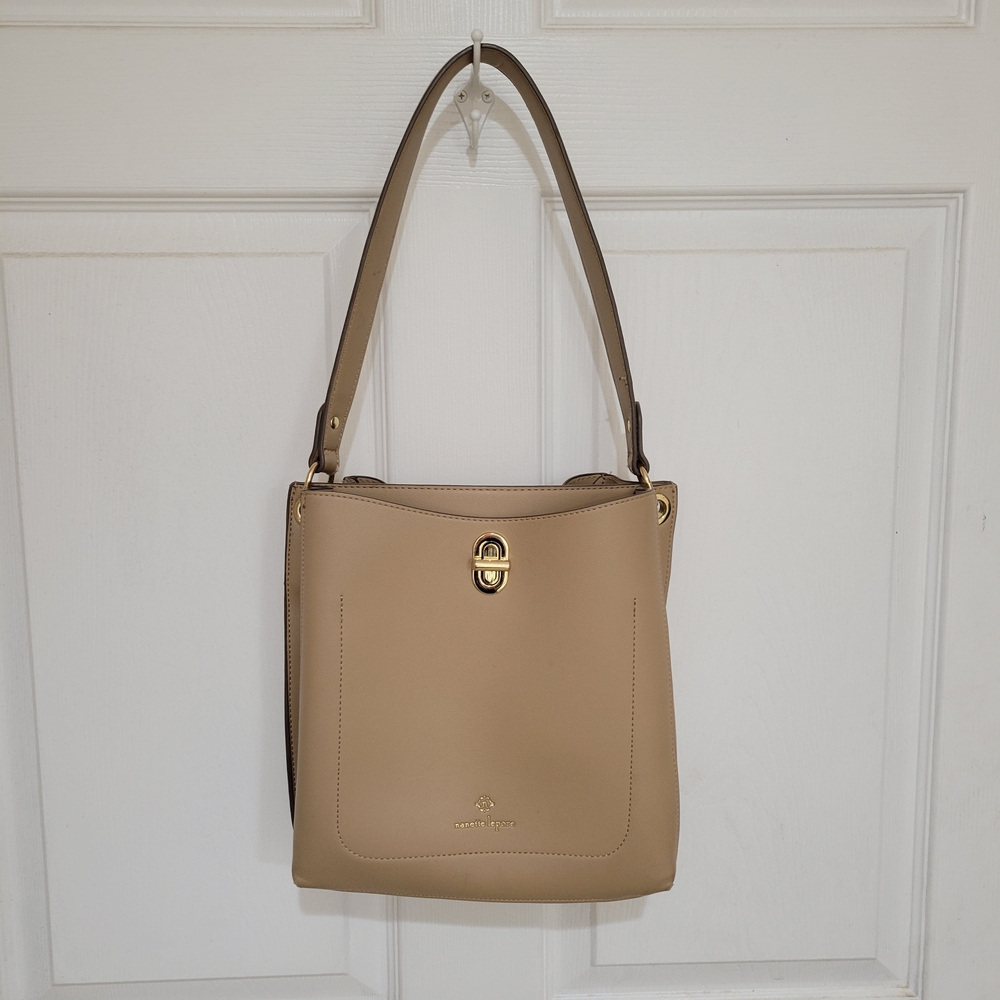 Elegant Nanette Lepore Tan Shoulder Bag